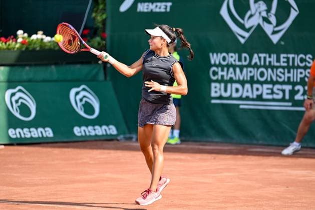 Tennis Internationals - WTA, Tennis Damen 250 - Hungarian Grand Prix Amarissa Toth (HUN) during the fourth day main draw match of WTA250 Hungarian Gran Prix Tennis on July 20th, 2023 at Romai Teniszakademia , Budapest, Hungary Budapest Budapest Hungary Copyright: xVinnyxOrlandox xLiveMediax LPS_1001855