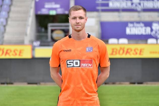 Goalkeeper Lennart Grill VfL Osnabrück 2 BL, Porträttermin 2023 2024 MT