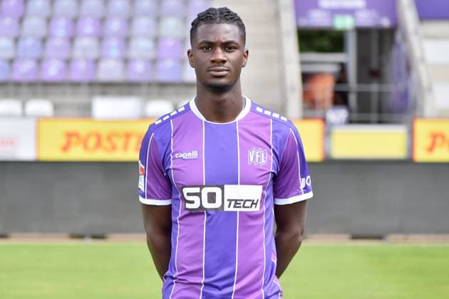 Maxwell Gyamfi VfL Osnabrück 2 BL, Porträttermin 2023 2024 MT