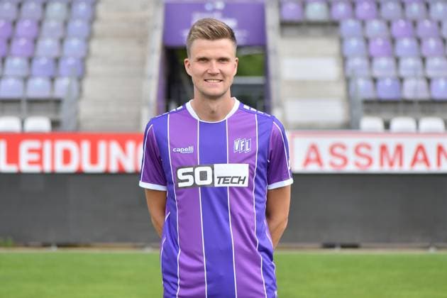 Lukas Kunze VfL Osnabrück 2 BL, portrait date 2023 2024 MT