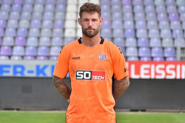 Goalkeeper Philipp Kühn Kuehn VfL Osnabrück 2 BL, Porträttermin 2023 2024 MT