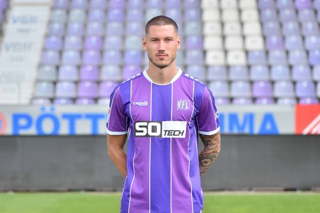 Manuel Haas VfL Osnabrück 2 BL, portrait date 2023 2024 MT