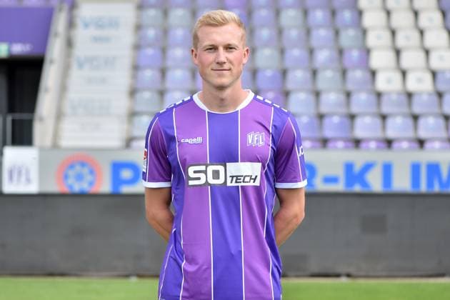 Niklas Wiemann VfL Osnabrück 2 BL, portrait date 2023 2024 MT