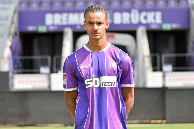 Emeka Oduah VfL Osnabrück 2 BL, portrait date 2023 2024 MT