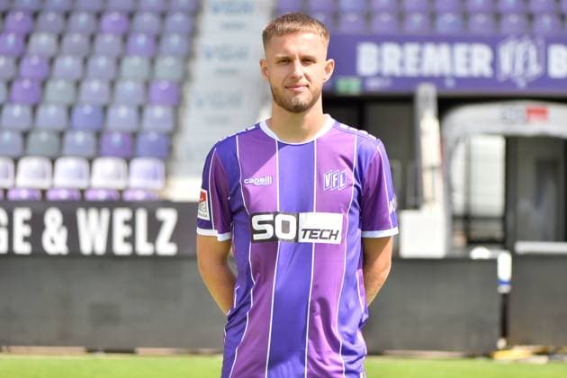 Jannes Wulff VfL Osnabrück 2 BL, portrait date 2023 2024 MT