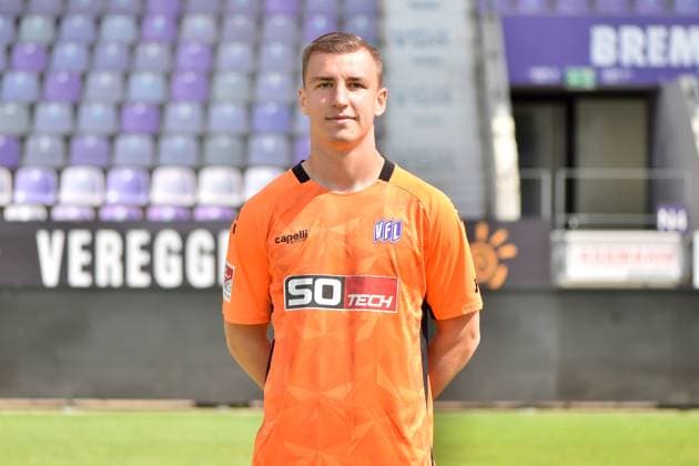 Goalkeeper Daniel Adamczyk VfL Osnabrück 2 BL, Porträttermin 2023 2024 MT
