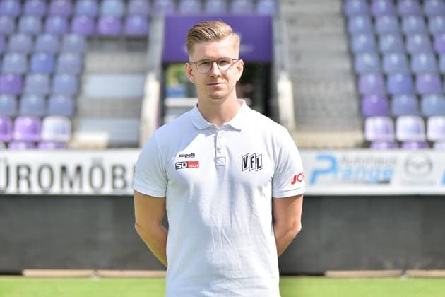 Physiotherapist Jannik Weber VfL Osnabrück 2 BL, portrait date 2023 2024 MT