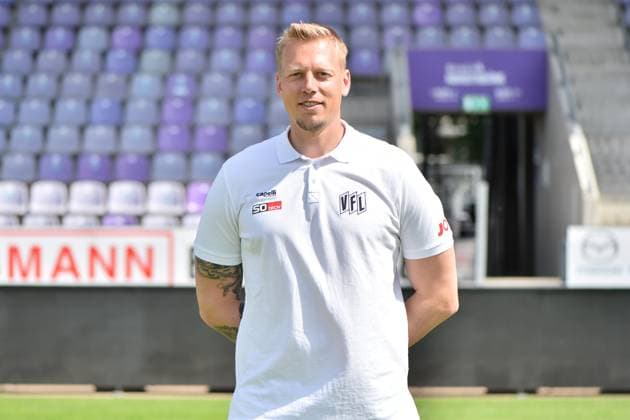 Goalkeeper coach Marcel Höttecke Hoettecke VfL Osnabrück 2 BL, Porträttermin 2023 2024 MT