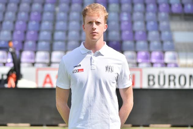 Team manager Leon Seelhöfer Seelhoefer VfL Osnabrück 2 BL, portrait date 2023 2024 MT