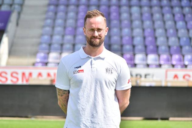 Physiotherapist Sebastian Schwermann VfL Osnabrück 2 BL, portrait date 2023 2024 MT