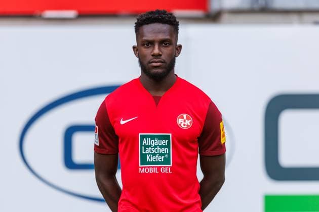 Richmond Tachie 1 FC Kaiserslautern , 1 FC Kaiserslautern, football, 2 Bundesliga, media day, season 2023 2024, 20 07 2023 1 FC Kaiserslautern, football, 2 Bundesliga, media day, season 2023 2024, 20 07 2023 Copyright: xEibner-Pressefoto AlexanderxNeisx EP_ANS