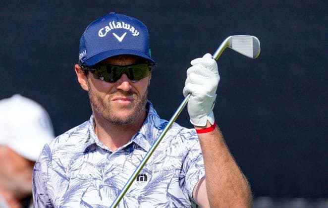 Mandatory Credit: Photo by Dave Shopland Shutterstock (14015626cz) Kalle Samooja (Finland) The British Open Championship, Day One, Golf, Royal Liverpool Golf Club, Liverpool, UK - 20 Jul 2023 The British Open Championship, Day One, Golf, Royal Liverpool Golf Club, Liverpool, UK - 20 Jul 2023 Copyright: xDavexShopland Shutterstockx 14015626cz