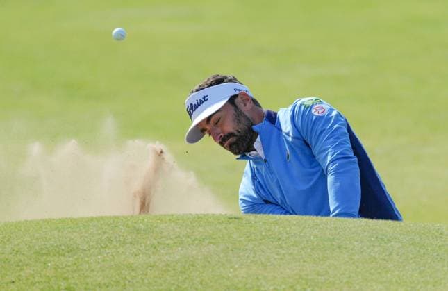 Mandatory Credit: Photo by Dave Shopland Shutterstock (14015626df) Antoine Rozner from France on 18 The British Open Championship, Day One, Golf, Royal Liverpool Golf Club, Liverpool, UK - 20 Jul 2023 The British Open Championship, Day One, Golf, Royal Liverpool Golf Club, Liverpool, UK - 20 Jul 2023 Copyright: xDavexShopland Shutterstockx 14015626df