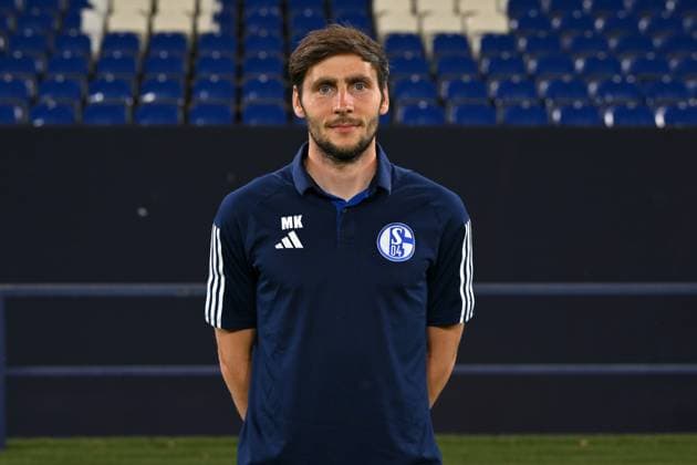 Co-coach Matthias Kreutzer FC Schalke 04 2 BL, portrait date 2023 2024 Gelsenkirchen Nordrhein Westfalen Germany Team2