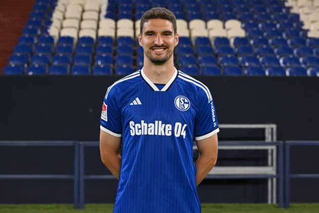 Marcin Kaminski FC Schalke 04 2 BL, portrait date 2023 2024 Gelsenkirchen North Rhine Westphalia Germany Team2