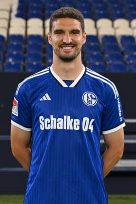 Marcin Kaminski FC Schalke 04 2 BL, portrait date 2023 2024 Gelsenkirchen North Rhine Westphalia Germany Team2