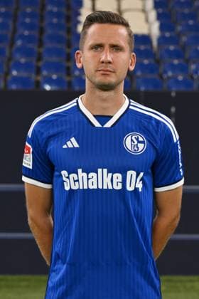 Paul Seguin FC Schalke 04 2 BL, portrait date 2023 2024 Gelsenkirchen North Rhine Westphalia Germany Team2
