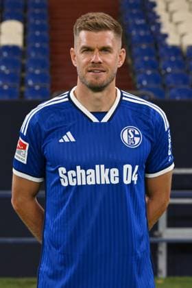 Simon Terodde FC Schalke 04 2 BL, portrait date 2023 2024 Gelsenkirchen North Rhine Westphalia Germany Team2