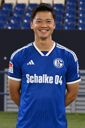 Soichiro Kozuki FC Schalke 04 2 BL, portrait date 2023 2024 Gelsenkirchen North Rhine Westphalia Germany Team2