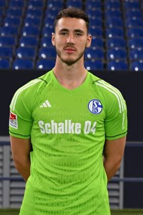 Goalkeeper Justin Heekeren FC Schalke 04 2 BL, portrait date 2023 2024 Gelsenkirchen Nordrhein Westfalen Germany Team2