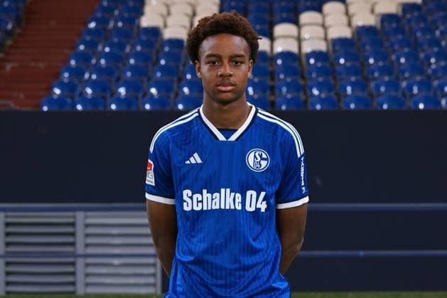 Assan Ouedraogo FC Schalke 04 2 BL, port date 2023 2024 Gelsenkirchen North Rhine Westphalia Germany Team2
