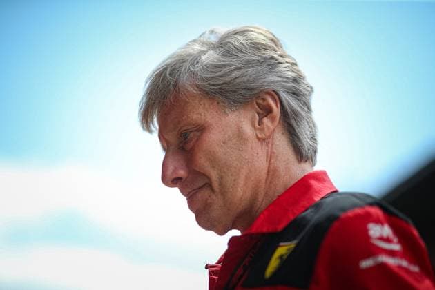 Hungarian Grand Prix - Budapest Roberto Boccafogli, head of F1 comunications at Scuderia Ferrari during the Hungarian GP, Budapest 20-23 July 2023 at the Hungaroring, Formula 1 World Championship, WM, Weltmeisterschaft 2023. on July 20, 2023 in Budapest, Hungary. Photo by Federico Basile IPA ABACAPRESS.COM Budapest Hungary  Copyright: xIPA ABACAx 861421_038 IPA ABACAx 861421_038