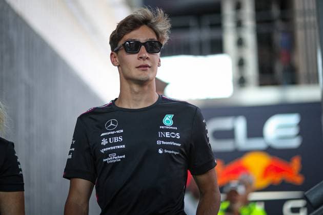 Hungarian Grand Prix - Budapest 63 George Russell, (GRB) AMG Mercedes Ineos during the Hungarian GP, Budapest 20-23 July 2023 at the Hungaroring, Formula 1 World Championship, WM, Weltmeisterschaft 2023. on July 20, 2023 in Budapest, Hungary. Photo by Federico Basile IPA ABACAPRESS.COM Budapest Hungary  Copyright: xIPA ABACAx 861421_084 IPA ABACAx 861421_084