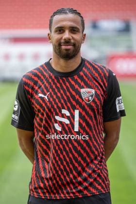 Leon Guwara 6, FCI FC Ingolstadt 04 3 Liga, portrait date 2023 2024 3 Liga FC Ingolstadt 04 season 2023 2024 portrait