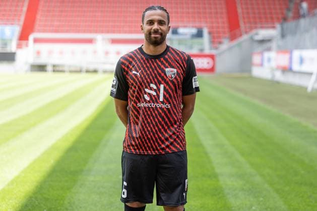 Leon Guwara 6, FCI FC Ingolstadt 04 3 Liga, portrait date 2023 2024 3 Liga FC Ingolstadt 04 season 2023 2024 portrait