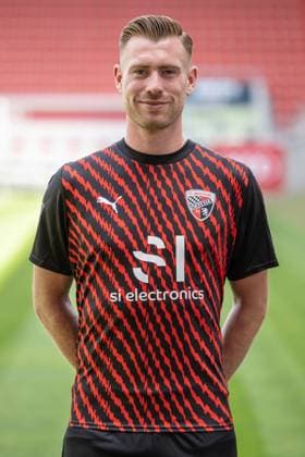 Jannik Mause 7, FCI FC Ingolstadt 04 3 Liga, portrait date 2023 2024 3 Liga FC Ingolstadt 04 season 2023 2024 portrait