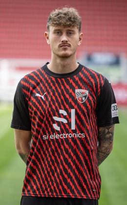 Calvin Brackelmann 17, FCI FC Ingolstadt 04 3 Liga, portrait date 2023 2024 3 Liga FC Ingolstadt 04 season 2023 2024 portrait