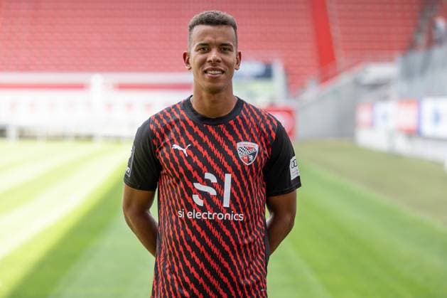 Marcel Costly 22, FCI FC Ingolstadt 04 3 Liga, portrait date 2023 2024 3 Liga FC Ingolstadt 04 season 2023 2024 portrait