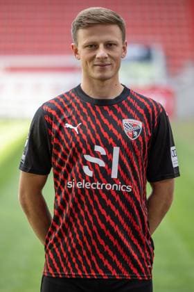 Moritz Seiffert 23, FCI FC Ingolstadt 04 3 Liga, portrait date 2023 2024 3 Liga FC Ingolstadt 04 season 2023 2024 portrait