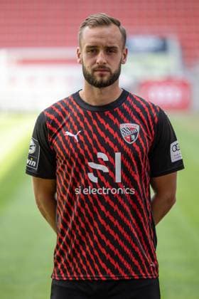 David Kopacz 29, FCI FC Ingolstadt 04 3 Liga, portrait date 2023 2024 3 Liga FC Ingolstadt 04 season 2023 2024 portrait