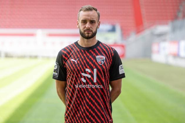 David Kopacz 29, FCI FC Ingolstadt 04 3 Liga, portrait date 2023 2024 3 Liga FC Ingolstadt 04 season 2023 2024 portrait