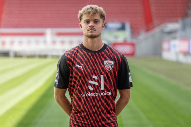 Jeroen Krupa 33, FCI FC Ingolstadt 04 3 Liga, portrait date 2023 2024 3 Liga FC Ingolstadt 04 season 2023 2024 portrait