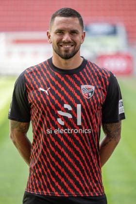 Pascal Testroet 37, FCI FC Ingolstadt 04 3 Liga, portrait date 2023 2024 3 Liga FC Ingolstadt 04 season 2023 2024 portrait