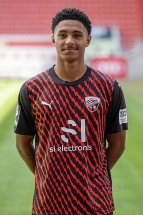 David Udogu 47, FCI FC Ingolstadt 04 3 Liga, portrait date 2023 2024 3 Liga FC Ingolstadt 04 season 2023 2024 portrait