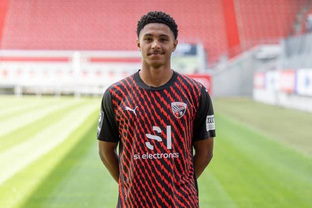 David Udogu 47, FCI FC Ingolstadt 04 3 Liga, portrait date 2023 2024 3 Liga FC Ingolstadt 04 season 2023 2024 portrait