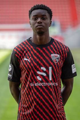 Bryang Kayo 48, FCI FC Ingolstadt 04 3 Liga, portrait date 2023 2024 3 Liga FC Ingolstadt 04 season 2023 2024 portrait