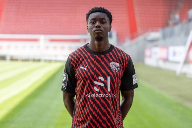 Bryang Kayo 48, FCI FC Ingolstadt 04 3 Liga, portrait date 2023 2024 3 Liga FC Ingolstadt 04 season 2023 2024 portrait
