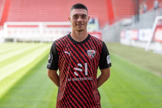 Felix Keidel 43, FCI FC Ingolstadt 04 3 Liga, portrait date 2023 2024 3 Liga FC Ingolstadt 04 season 2023 2024 portrait
