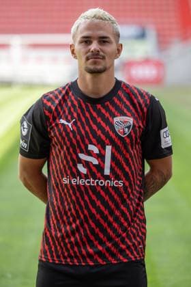 Thomas Rausch 45, FCI FC Ingolstadt 04 3 Liga, portrait date 2023 2024 3 Liga FC Ingolstadt 04 season 2023 2024 portrait