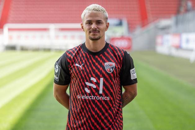 Thomas Rausch 45, FCI FC Ingolstadt 04 3 Liga, portrait date 2023 2024 3 Liga FC Ingolstadt 04 season 2023 2024 portrait