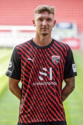 Julian Kügel 31, FCI FC Ingolstadt 04 3 Liga, portrait date 2023 2024 3 Liga FC Ingolstadt 04 season 2023 2024 portrait