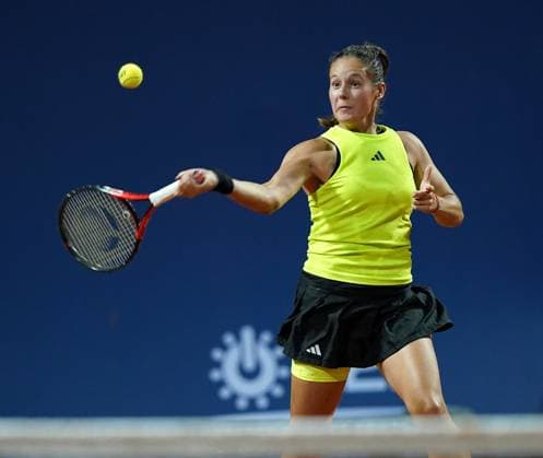 34th Palermo Ladies Open 2023 - WTA, Tennis Damen 250 Daria Kasatkina in action on the fields of the Country Club Palermo during the 34th Palermo Ladies Open - WTA 250 Palermo (Italy) July 20,2023. Palermo PA Italy  Copyright: xGabrielexMaricchiolox originalFilename:maricchiolo-maricchi230720_npKpB.jpg