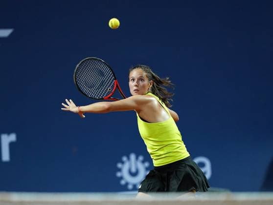 34th Palermo Ladies Open 2023 - WTA, Tennis Damen 250 Daria Kasatkina in action on the fields of the Country Club Palermo during the 34th Palermo Ladies Open - WTA 250 Palermo (Italy) July 20,2023. Palermo PA Italy  Copyright: xGabrielexMaricchiolox originalFilename:maricchiolo-maricchi230720_npDGk.jpg