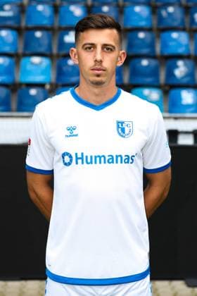 Stefan Korsch 1 FC Magdeburg,35 2 football Bundesliga portrait appointment 2023 2024 official photo appointment 1 FC Magdeburg in the MDCC Arena in Magdeburg portrait, portrait,single picture,Germany, football, men,GER,20 07 2023 Christian Schroedter