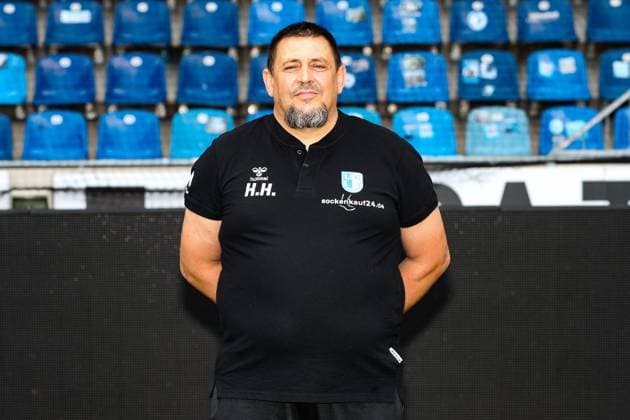 Witness Heiko Horner 1 FC Magdeburg 2 Football Bundesliga portrait appointment 2023 2024 official photo appointment 1 FC Magdeburg in the MDCC Arena in Magdeburg portrait, portrait,single image,Germany, football, men,GER,20 07 2023 Christian Schroedter