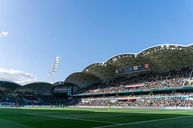 Melbourne, Australia, July 21st 2023: A view inside the stadium during the 2023 FIFA Womens World Cup football match between Nigeria and Canada at Melbourne Rectangular Stadium in Melbourne, Australia. (Noe Llamas SPP) Copyright: xNoexLlamasx xSPPx spp-en-NoLlSp-20230721-DSC00232